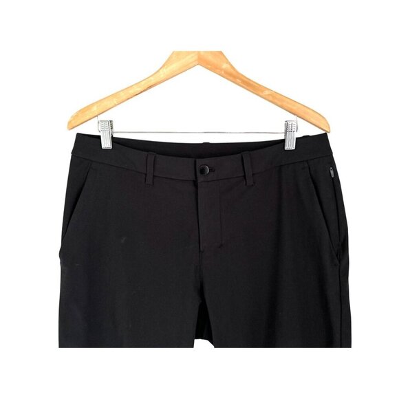 Lululemon Warpstreme ABC Trouser Black Everyday Performance Pants Size 34/32 - Picture 3 of 7